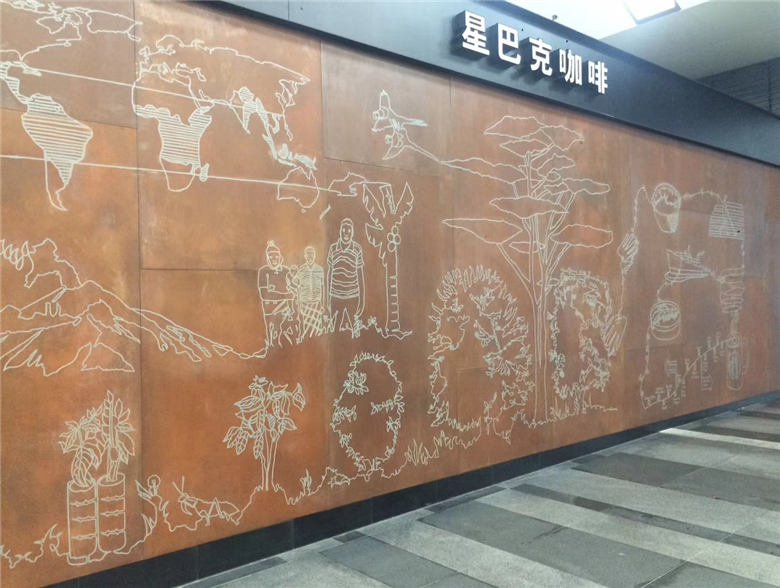 海州耐候钢幕墙
